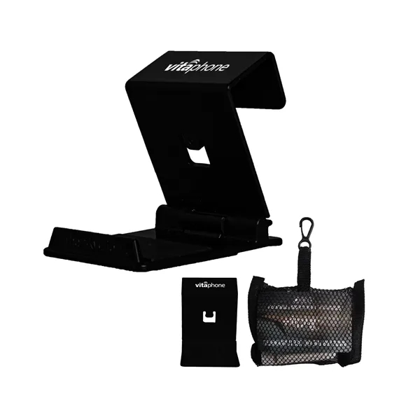 Phone holder that clips to tray tables in airplanes and can... from ASI 98360 WOWLine / WOWLine®