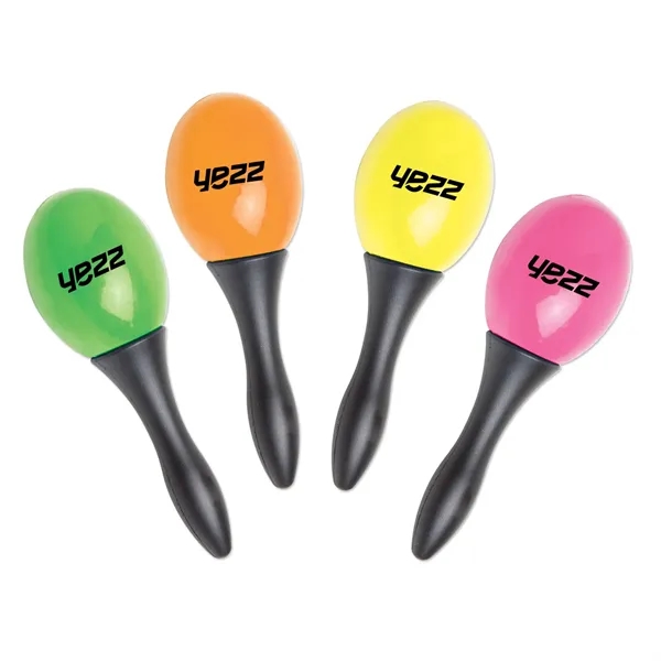 5" plastic maracas with sleek black handle.... from ASI 98360 WOWLine / WOWLine®