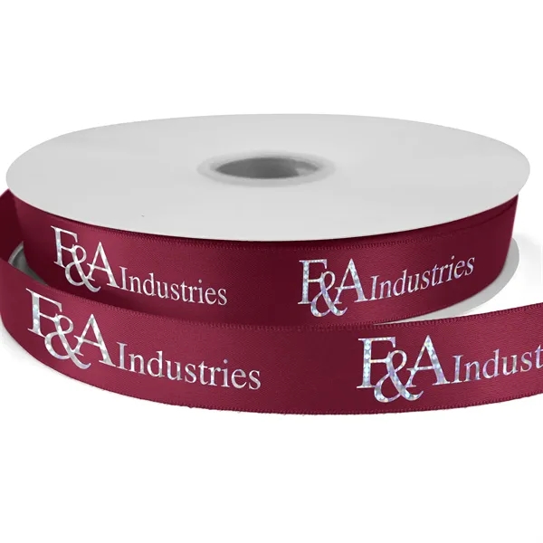 7/8" bridal satin ribbon for an elegant finishing touch.... from ASI 37940 Bag Makers Inc