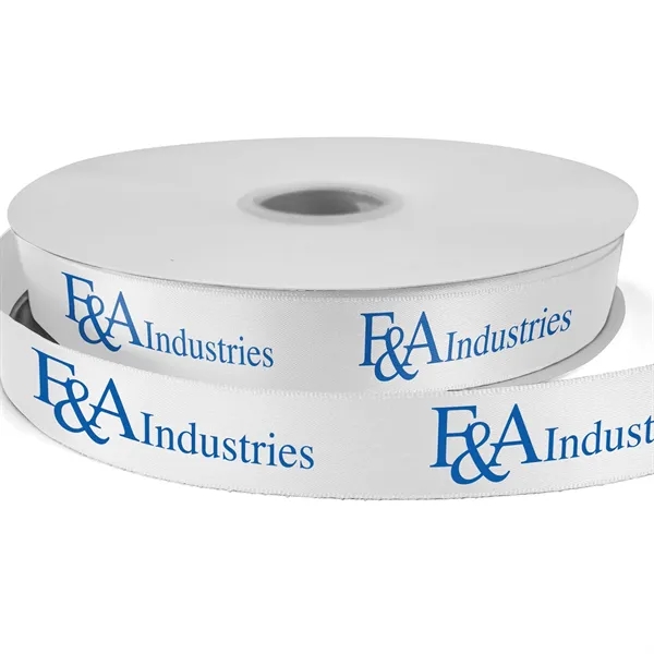7/8" bridal satin ribbon for an elegant finishing touch.... from ASI 37940 Bag Makers Inc