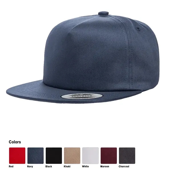 Item #V3411H-6502 Flexfit YP Classics Lightly Structured 5- Panel Snapback Cap