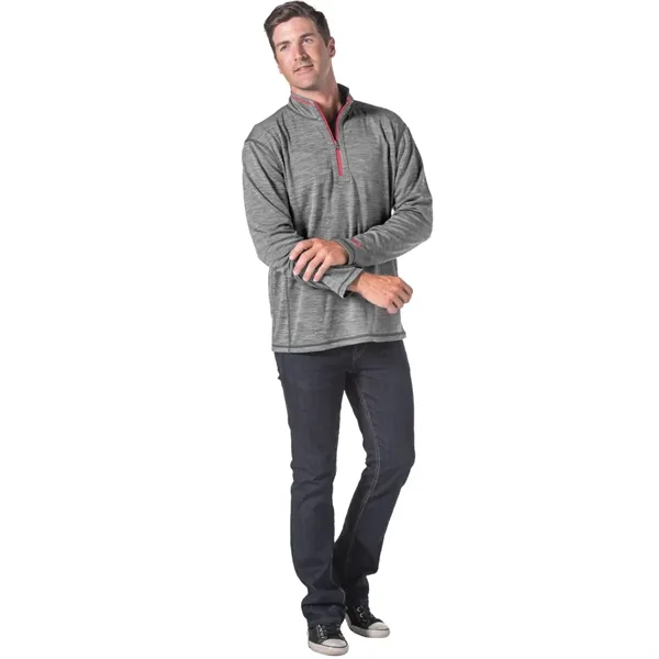 Item #V3687H-7438 Dunbrooke Reebok Circuit PlayDry Quarter Zip Pullover