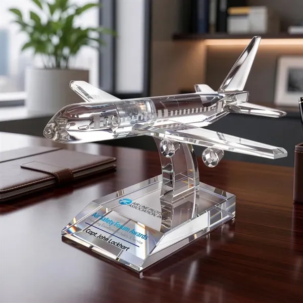 The Airplane VividPrint™ Award captures the spirit of innovation and achievement... from ASI 84592 St Regis Group / St Regis