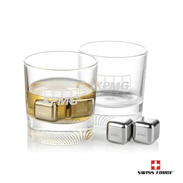 Item #SST4614-2BN Swiss Force® S/S Ice Cubes & 2 Baldwin OTR
