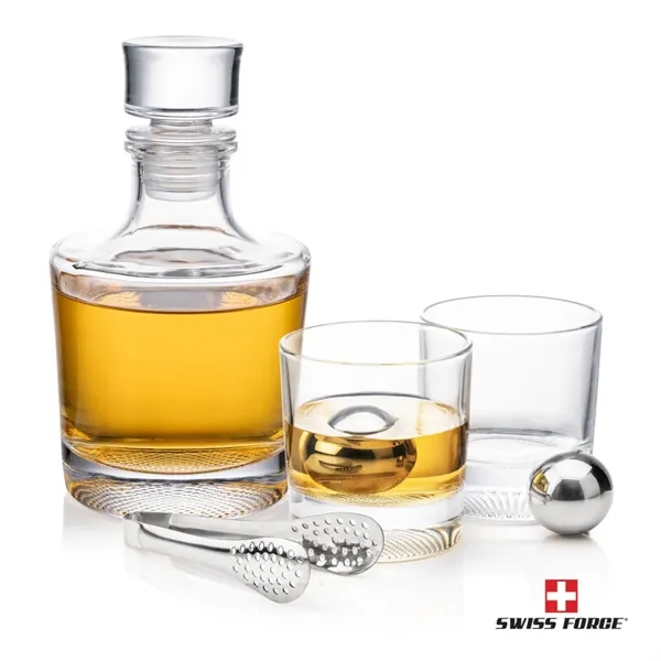 Item #BWA211-BN Baldwin Decanter Set & Ice Balls