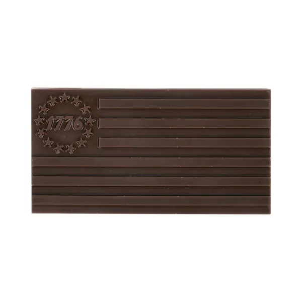 Item #CWB-6394-E Freedom 250- 3oz 1776 Flag Chocolate Bar