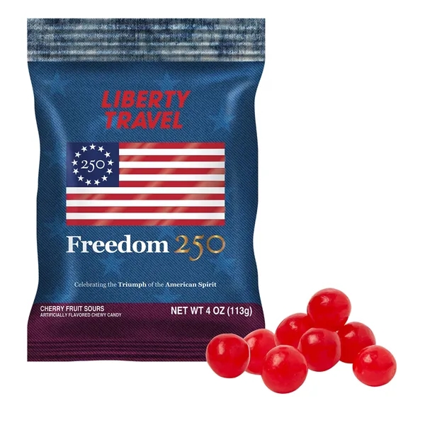 Item #DFB-CFSFR-E Freedom 250- 4oz. Digibag-Cherry Fruit Sours