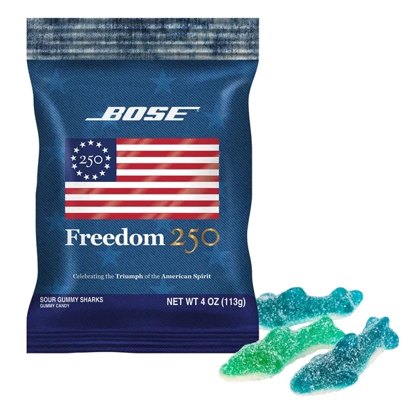 Item #DFB-SSKFR-E Freedom 250- 4oz. Digibag-Sour Sharks