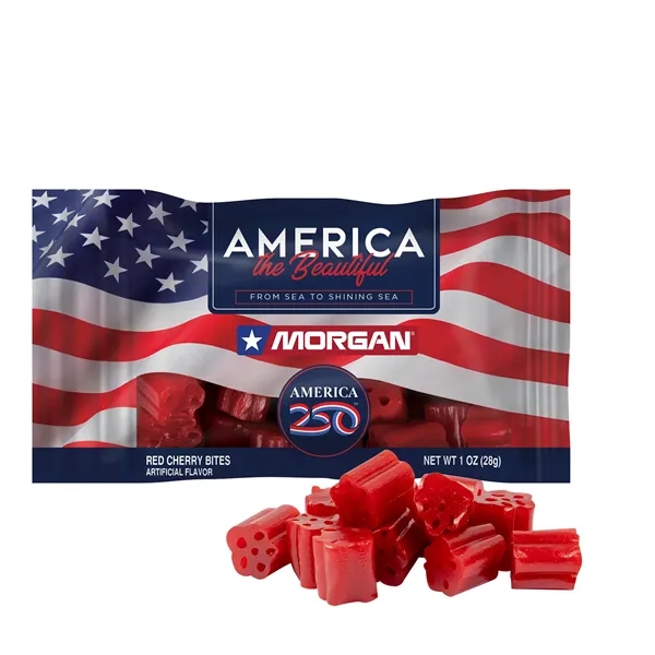 America 250- 1oz. Digibag™- Cherry Bites... from ASI 44900 NC Custom (CI/Lanco) / Chocolate Inn