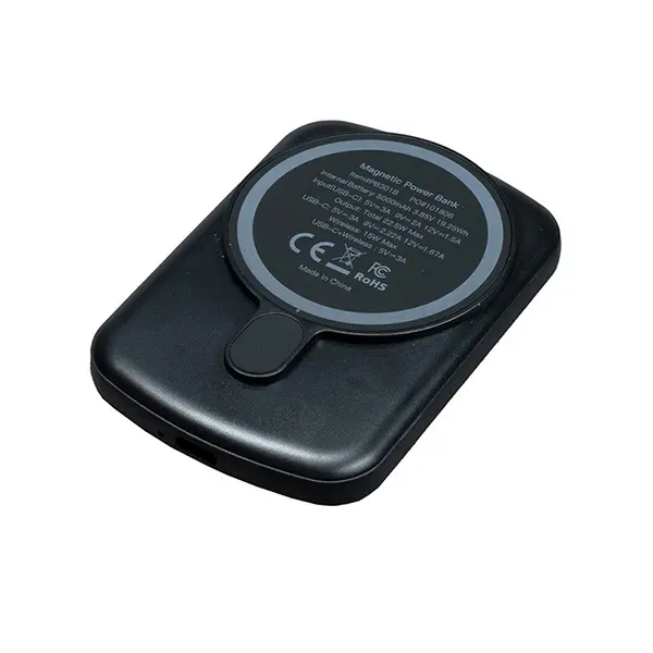 Magnetic Wirelss Charging Power Bank. 5,000 mAh UL Certified. Up to... from ASI 62660 Innovation Line