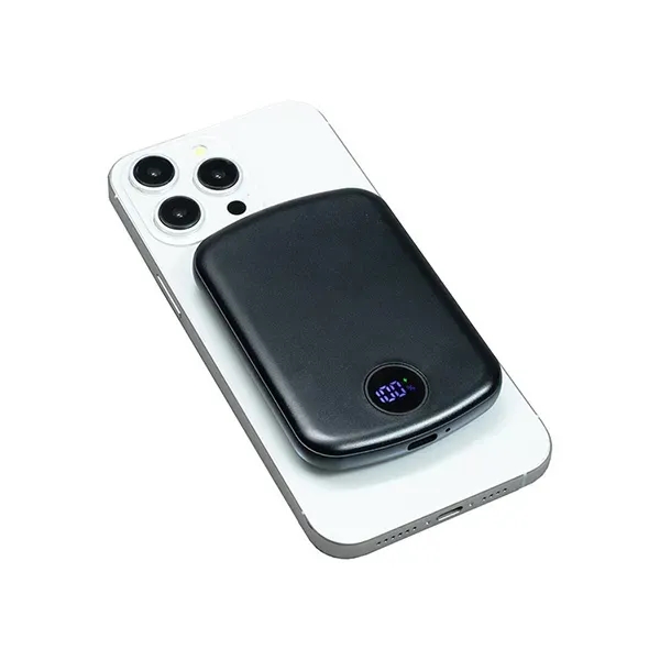Magnetic Wirelss Charging Power Bank. 5,000 mAh UL Certified. Up to... from ASI 62660 Innovation Line