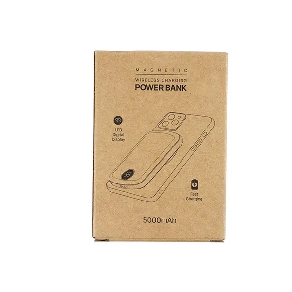 Magnetic Wirelss Charging Power Bank. 5,000 mAh UL Certified. Up to... from ASI 62660 Innovation Line