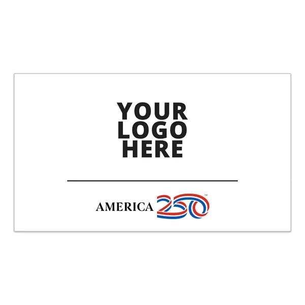 Rectangle business card magnet made of durable, solid vinyl with a... from ASI 56950 Gill Studios Inc / Gill-Line®