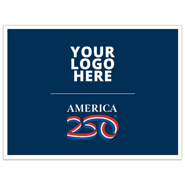 A durable all weather, corrugated yard sign great for long-term outdoor... from ASI 56950 Gill Studios Inc / Gill-Line®