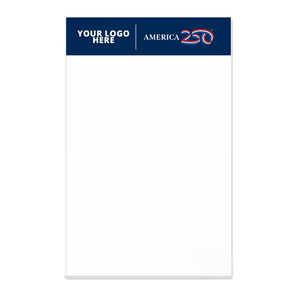 5 1/4" x 8 1/4" scratch pad with 50 sheets of... from ASI 56950 Gill Studios Inc / Gill-Line®