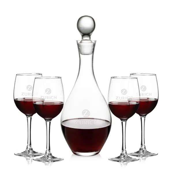 The Briarwood Wine Decanter Set pairs a beautifully crafted glass decanter... from ASI 84592 St Regis Group