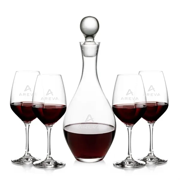 The Briarwood Wine Decanter Set pairs a beautifully crafted glass decanter... from ASI 84592 St Regis Group