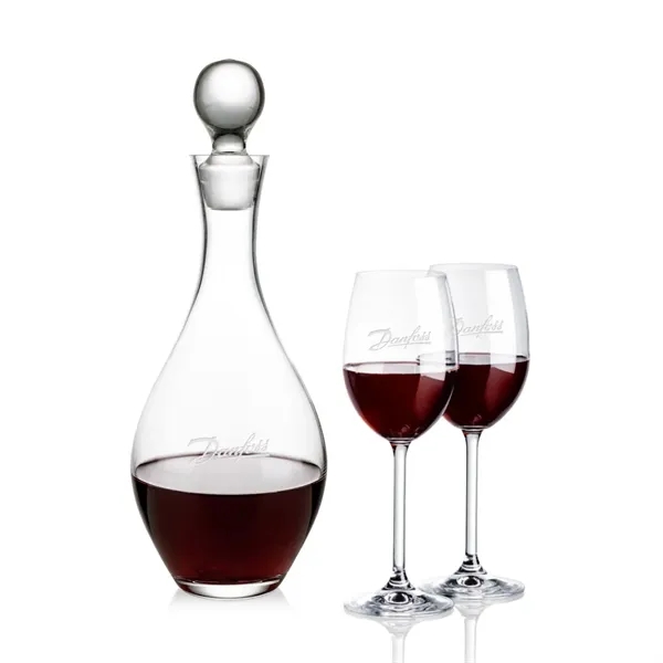 The Briarwood Wine Decanter Set pairs a beautifully crafted glass decanter... from ASI 84592 St Regis Group