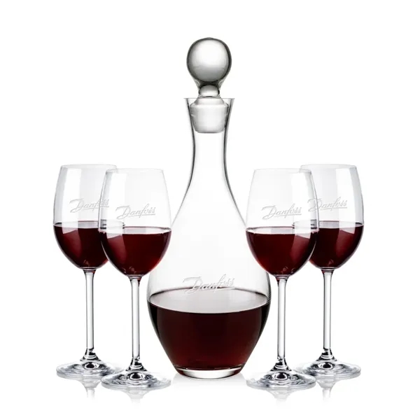 The Briarwood Wine Decanter Set pairs a beautifully crafted glass decanter... from ASI 84592 St Regis Group