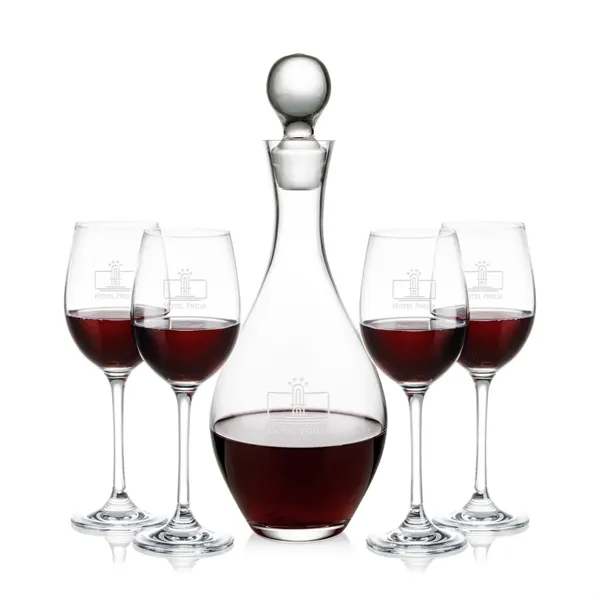 The Briarwood Wine Decanter Set pairs a beautifully crafted glass decanter... from ASI 84592 St Regis Group