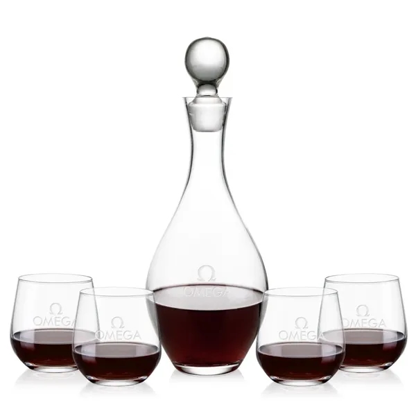 The Briarwood Wine Decanter Set pairs a beautifully crafted glass decanter... from ASI 84592 St Regis Group