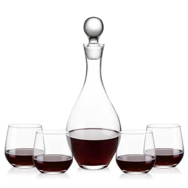 The Briarwood Wine Decanter Set pairs a beautifully crafted glass decanter... from ASI 84592 St Regis Group