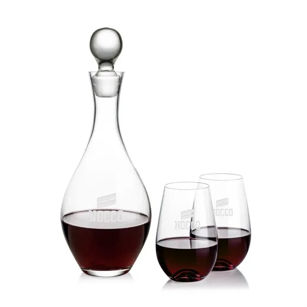 The Briarwood Wine Decanter Set pairs a beautifully crafted glass decanter... from ASI 84592 St Regis Group