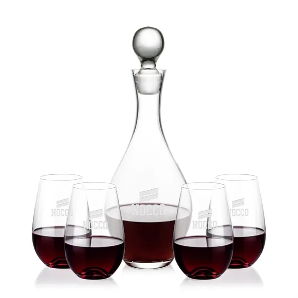 The Briarwood Wine Decanter Set pairs a beautifully crafted glass decanter... from ASI 84592 St Regis Group
