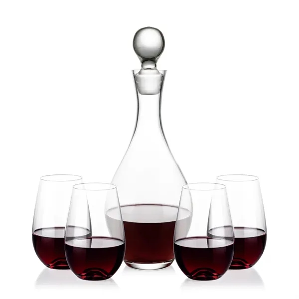 The Briarwood Wine Decanter Set pairs a beautifully crafted glass decanter... from ASI 84592 St Regis Group