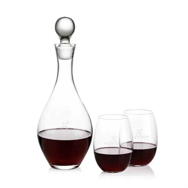 The Briarwood Wine Decanter Set pairs a beautifully crafted glass decanter... from ASI 84592 St Regis Group