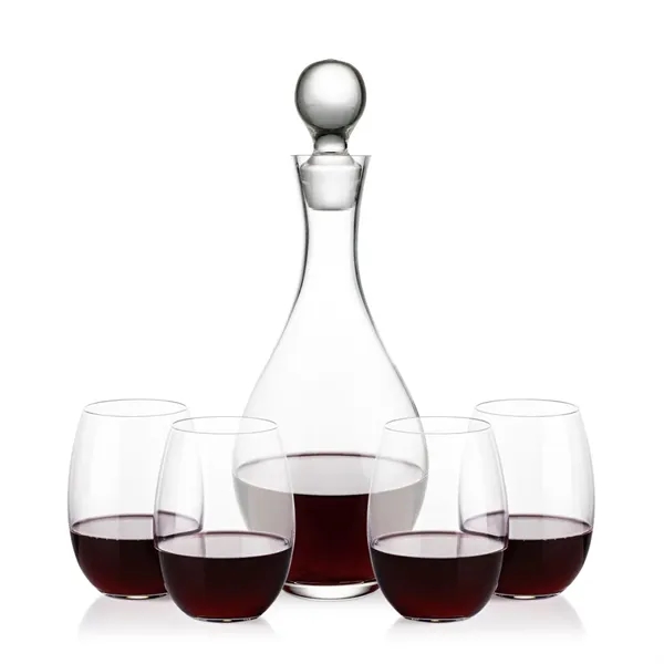 The Briarwood Wine Decanter Set pairs a beautifully crafted glass decanter... from ASI 84592 St Regis Group
