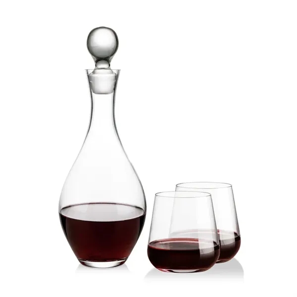 The Briarwood Wine Decanter Set pairs a beautifully crafted glass decanter... from ASI 84592 St Regis Group