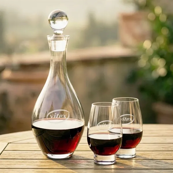 The Briarwood Wine Decanter Set pairs a beautifully crafted glass decanter... from ASI 84592 St Regis Group