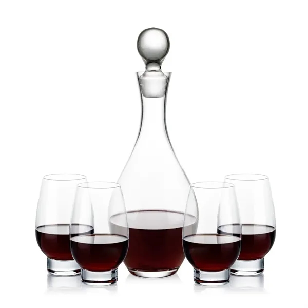 The Briarwood Wine Decanter Set pairs a beautifully crafted glass decanter... from ASI 84592 St Regis Group
