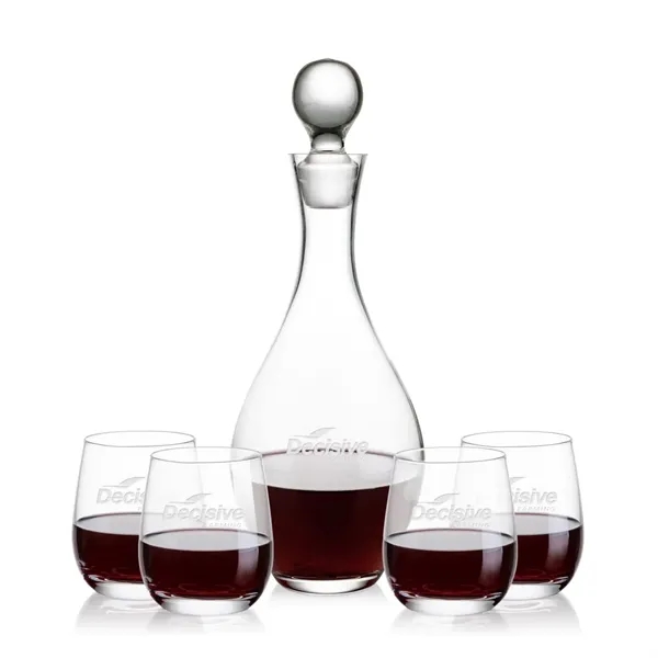 The Briarwood Wine Decanter Set pairs a beautifully crafted glass decanter... from ASI 84592 St Regis Group