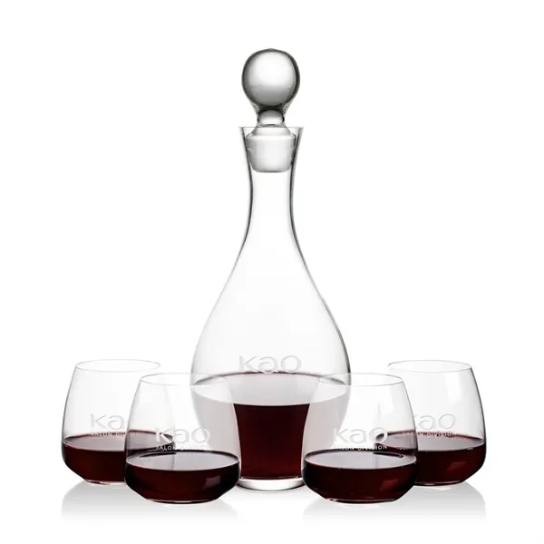 The Briarwood Wine Decanter Set pairs a beautifully crafted glass decanter... from ASI 84592 St Regis Group