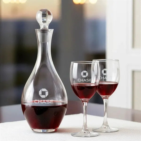 The Briarwood Wine Decanter Set pairs a beautifully crafted glass decanter... from ASI 84592 St Regis Group