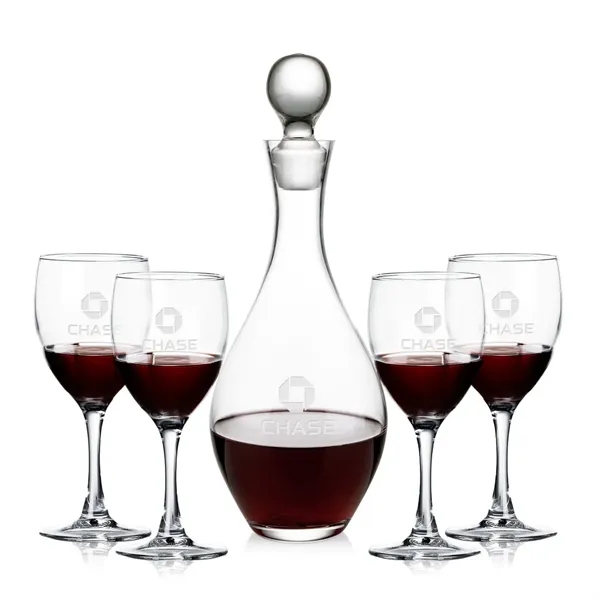 The Briarwood Wine Decanter Set pairs a beautifully crafted glass decanter... from ASI 84592 St Regis Group
