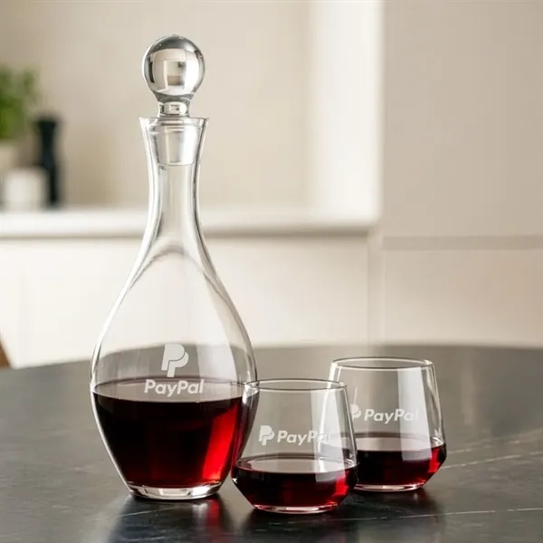 The Briarwood Wine Decanter Set pairs a beautifully crafted glass decanter... from ASI 84592 St Regis Group