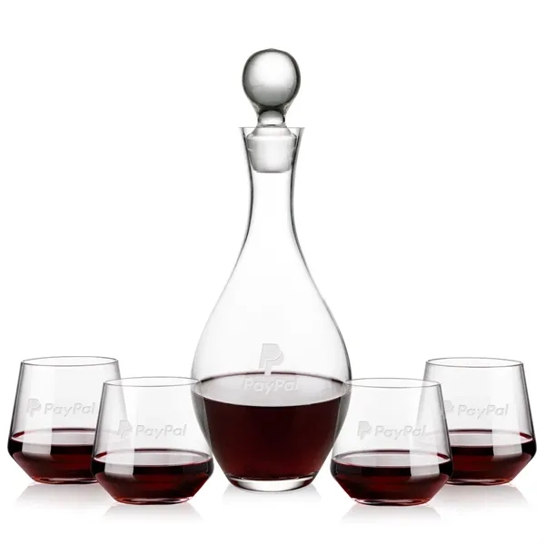 The Briarwood Wine Decanter Set pairs a beautifully crafted glass decanter... from ASI 84592 St Regis Group