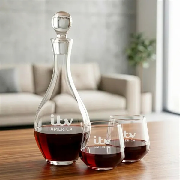 The Briarwood Wine Decanter Set pairs a beautifully crafted glass decanter... from ASI 84592 St Regis Group
