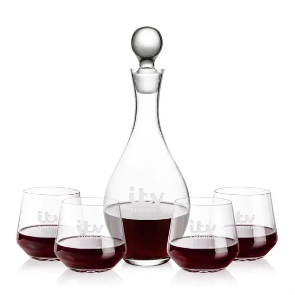 The Briarwood Wine Decanter Set pairs a beautifully crafted glass decanter... from ASI 84592 St Regis Group