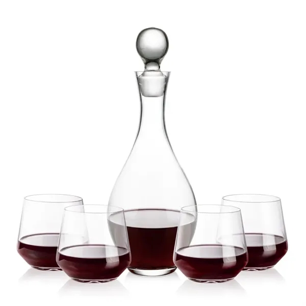 The Briarwood Wine Decanter Set pairs a beautifully crafted glass decanter... from ASI 84592 St Regis Group