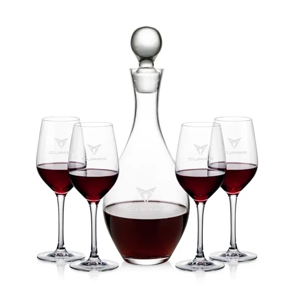The Briarwood Wine Decanter Set pairs a beautifully crafted glass decanter... from ASI 84592 St Regis Group