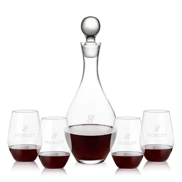 The Briarwood Wine Decanter Set pairs a beautifully crafted glass decanter... from ASI 84592 St Regis Group