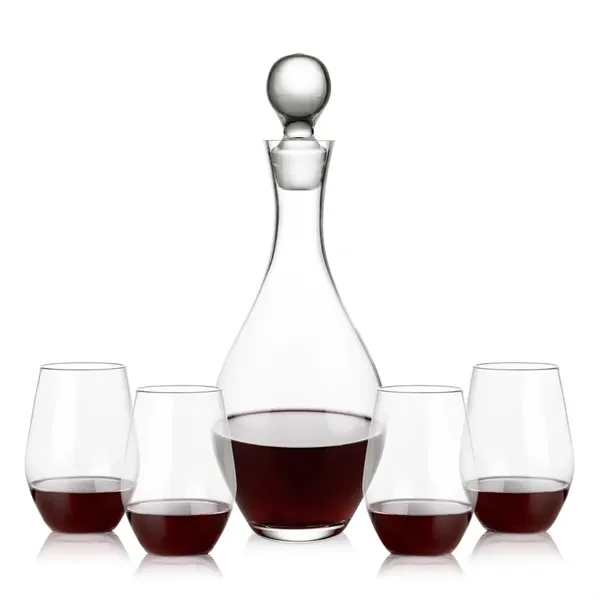 The Briarwood Wine Decanter Set pairs a beautifully crafted glass decanter... from ASI 84592 St Regis Group