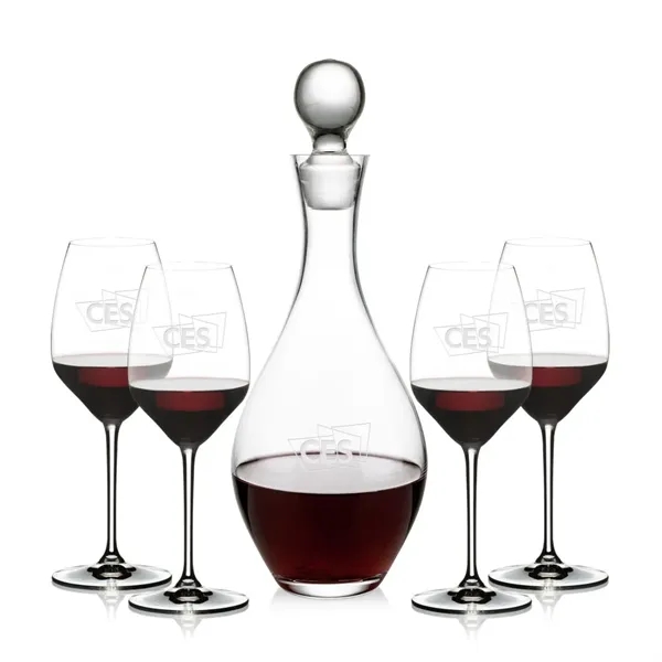 The Briarwood Wine Decanter Set pairs a beautifully crafted glass decanter... from ASI 84592 St Regis Group