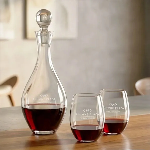 The Briarwood Wine Decanter Set pairs a beautifully crafted glass decanter... from ASI 84592 St Regis Group