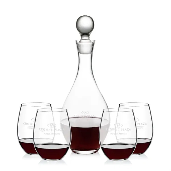 The Briarwood Wine Decanter Set pairs a beautifully crafted glass decanter... from ASI 84592 St Regis Group