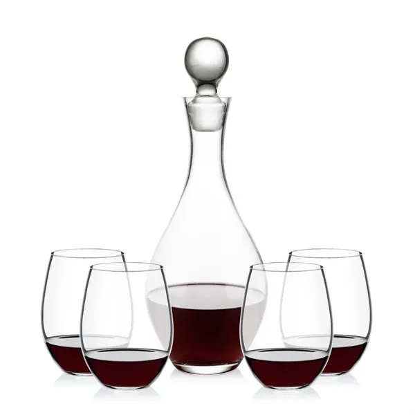 The Briarwood Wine Decanter Set pairs a beautifully crafted glass decanter... from ASI 84592 St Regis Group